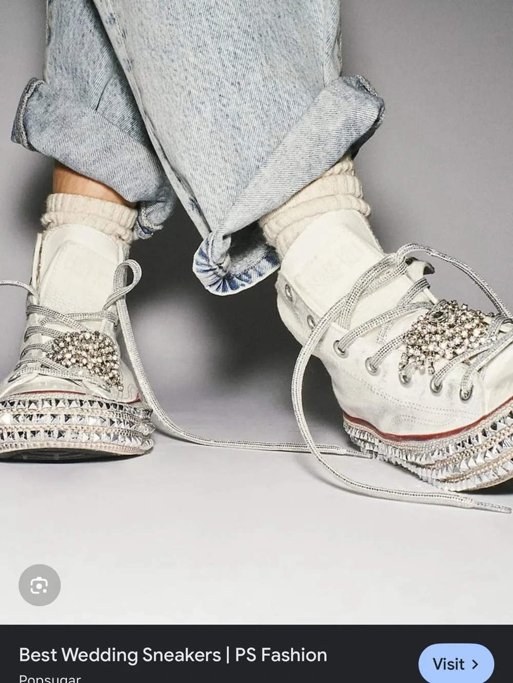 Free People x Nan-ku bling converse